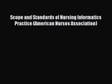 PDF Download - Scope and Standards of Nursing Informatics Practice (American Nurses Association)