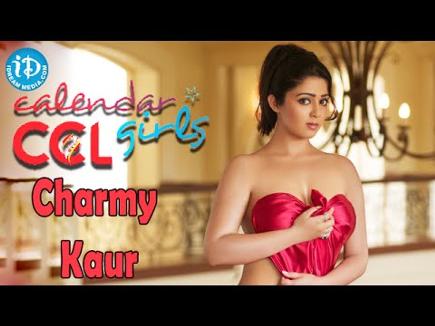Charmy Kaur Latest Hot Photo Shoot video For CCL Calendar