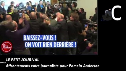 Décadence : des journalistes se battent pour Pamela Anderson