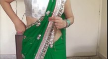 Wear Perfect Saree within 3 MinutesSimple Hot Sari Draping Step-Model Look