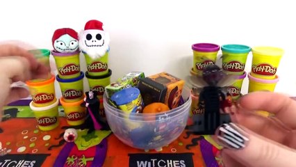 Giant Jack Skellington Play Doh Surprise Egg From The Nightmare Before Christmas