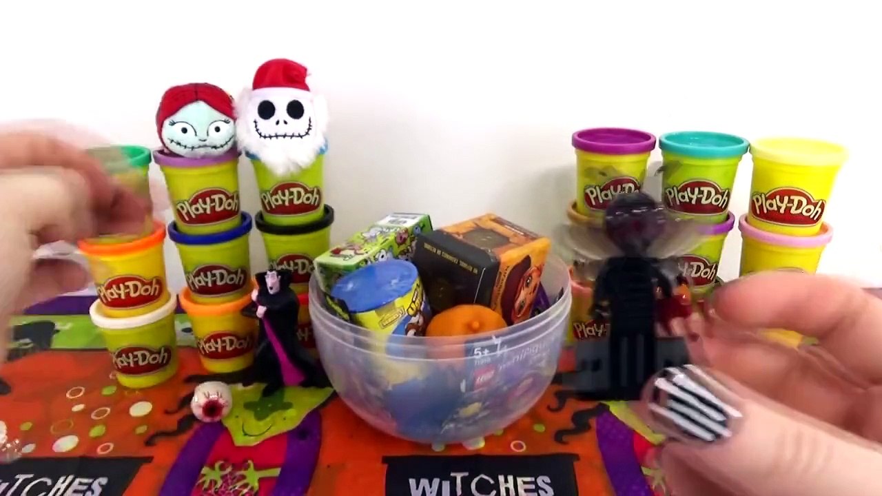Giant Jack Skellington Play Doh Surprise Egg From The Nightmare Before Christmas