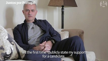 José Mourinho endorses Portuguese presidential candidate