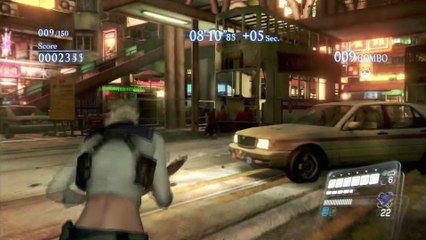RESIDENT EVIL 6 [HD] - THE MERCENARIES - URBAN CHAOS - SHERRY (2ND OUTFIT) DUO (S RANK!)