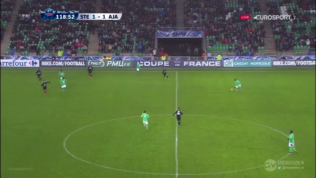 Benjamin Corgnet 2:1 | ASSE vs Ajaccio 21.01.2016 HD