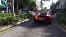 Le voiturier met le feu à une Lamborghini Aventador à 880 000$ sur Miami Beach