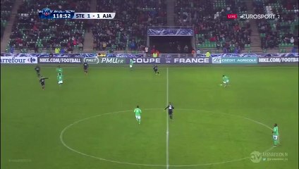2-1 Benjamin Corgnet - Saint Etienne v. AC Ajaccio 21.01.2016 HD