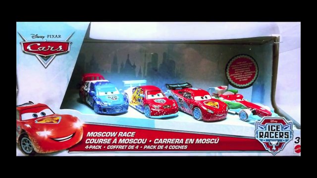DISNEY PIXAR CARS 2 ICE RACERS DRIFTERS LIGHTNING VITALY SHU HAMILTON WORLD GRAND PRIX