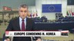 European Parliament strongly condemns N. Korea's nuclear test