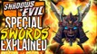 BO3 Zombies SWORDS ABILITYS/Secret Sword EXPLAINED/NEW Hells Retriever ~ (Shadows of Evil)