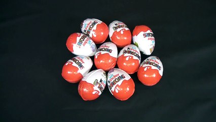 10x Kinder Surprise Special Edition Unboxing (Kinder Überraschung)
