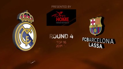 Highlights  Real Madrid-FC Barcelona Lassa Euroleague Top 16 R4 2016 HD