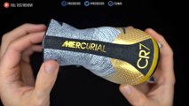 Nike Mercurial Superfly Cristiano Ronaldo 324K Gold Boots - 4K Unboxing