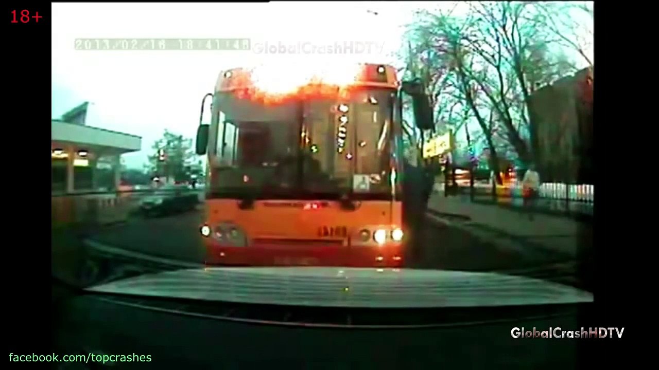 バス事故バスのクラッシュコンピレーション 2015 # 5