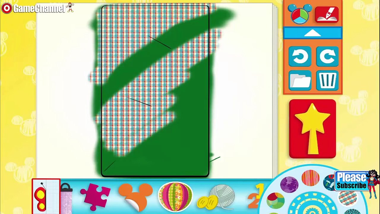 Minnie Mouse Color And Play Clup House Paint 3D Color Disney Junior Animated Coloring Book