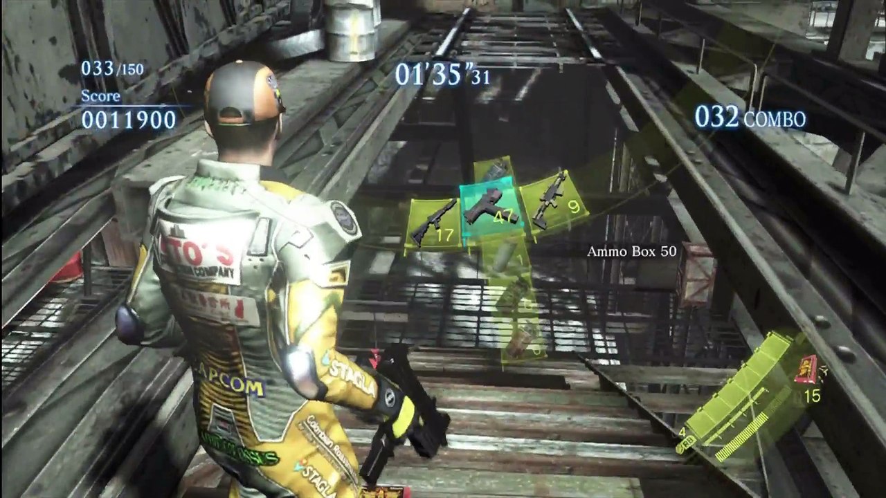 RESIDENT EVIL 6 - THE MERCENARIES - PIERS (1ST COSTUME) DUO - STEEL BEAST (S RANK!)