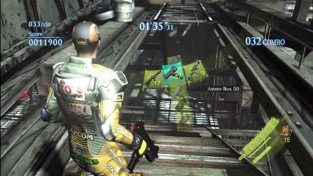 RESIDENT EVIL 6 - THE MERCENARIES - PIERS (1ST COSTUME) DUO - STEEL BEAST (S RANK!)