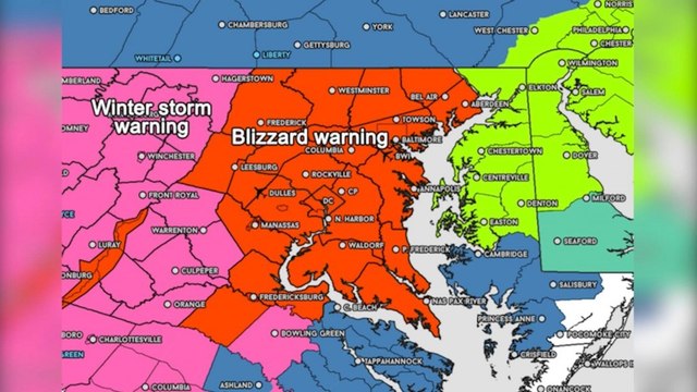 Snow forecast: Potentially record-breaking blizzard, more than two feet of snow in parts