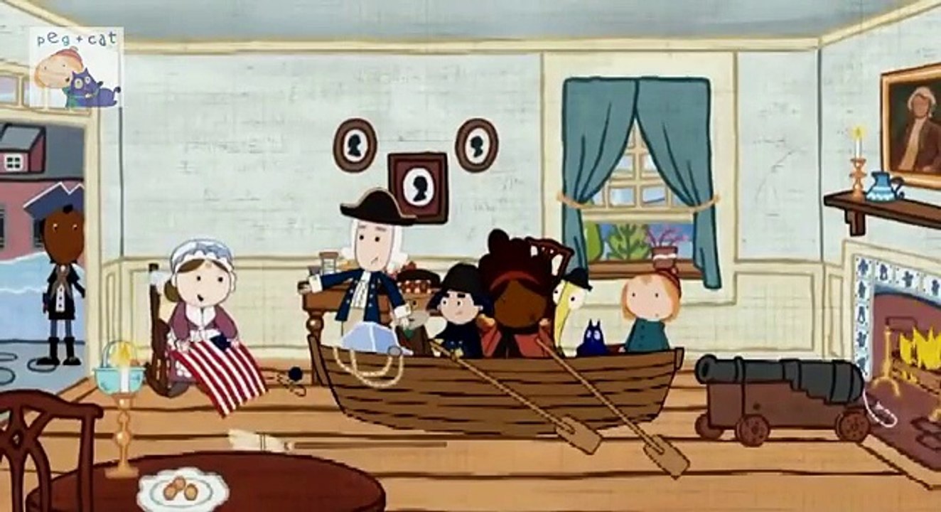 Peg and Cat Episode 21 ☼ The George Washington Problem ☼ The High Noon Problem ☼ Dorothy Hiatt
