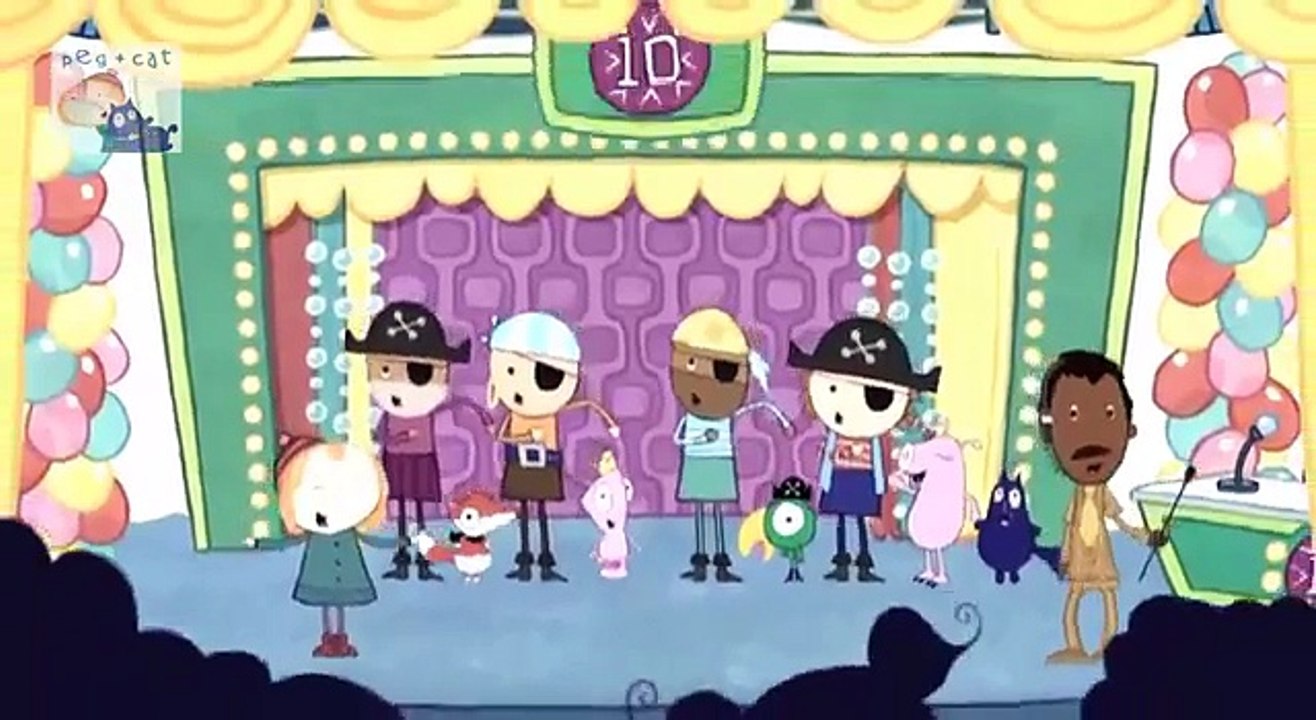Peg and Cat Episode 19 The Perfect Ten Problem The Long Line Problem