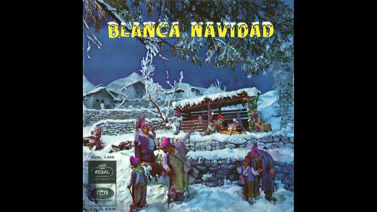 Blanca Navidad (White Christmas) (Juanito Segarra, coro y orquesta) (villancico antiguo) (1958)