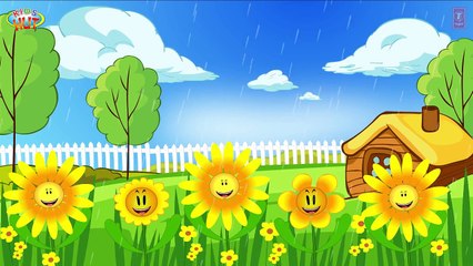 It's Raining It's Pouring Nursery Rhyme with LYRICS