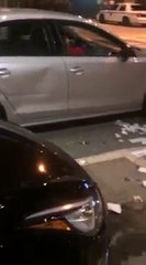 La doctora que le grita de todo al taxista en plena calle de miami