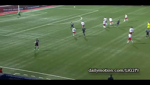 Larry Azouni Goal - Nancy 3-4 Nimes - 22-01-2016