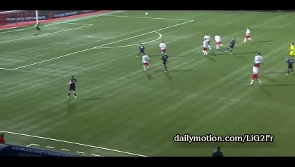 Larry Azouni Goal  - Nancy 3-4 Nimes - 22-01-2016