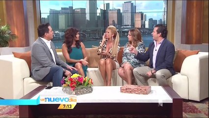 Rashel Diaz Upksirt on Un nuevo Dia 9 2 14 part 6