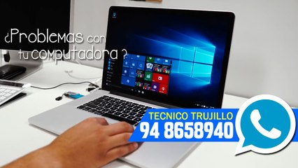 Servicio tecnico de computadoras Trujillo a domicilio