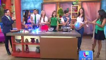 Ana Patricia González pregnant belly on ¡Despierta América! 4 22 15 part 6