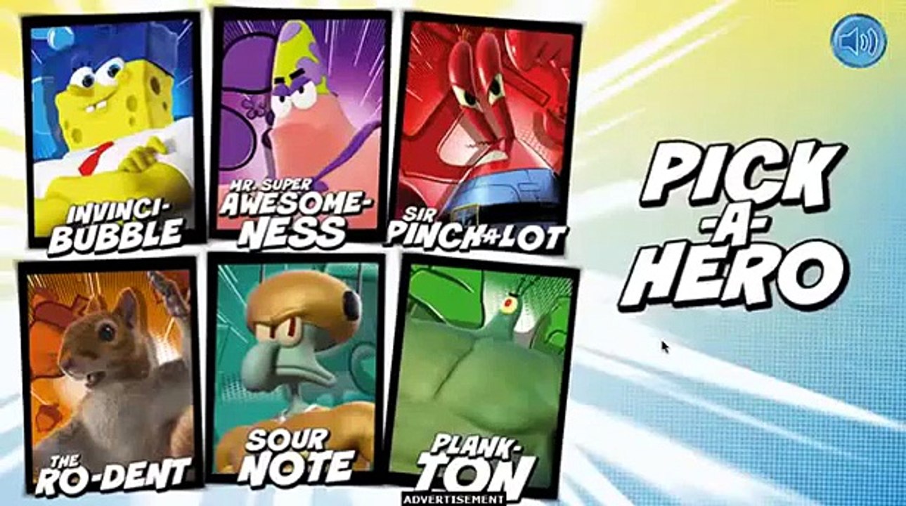 губка боб 3Д игра патрик спасатель # 1