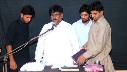 Zakir Rana Jafar Hussain 7th July 2015 in Mina Chanu Ashra By Syed Wajid Zaidi