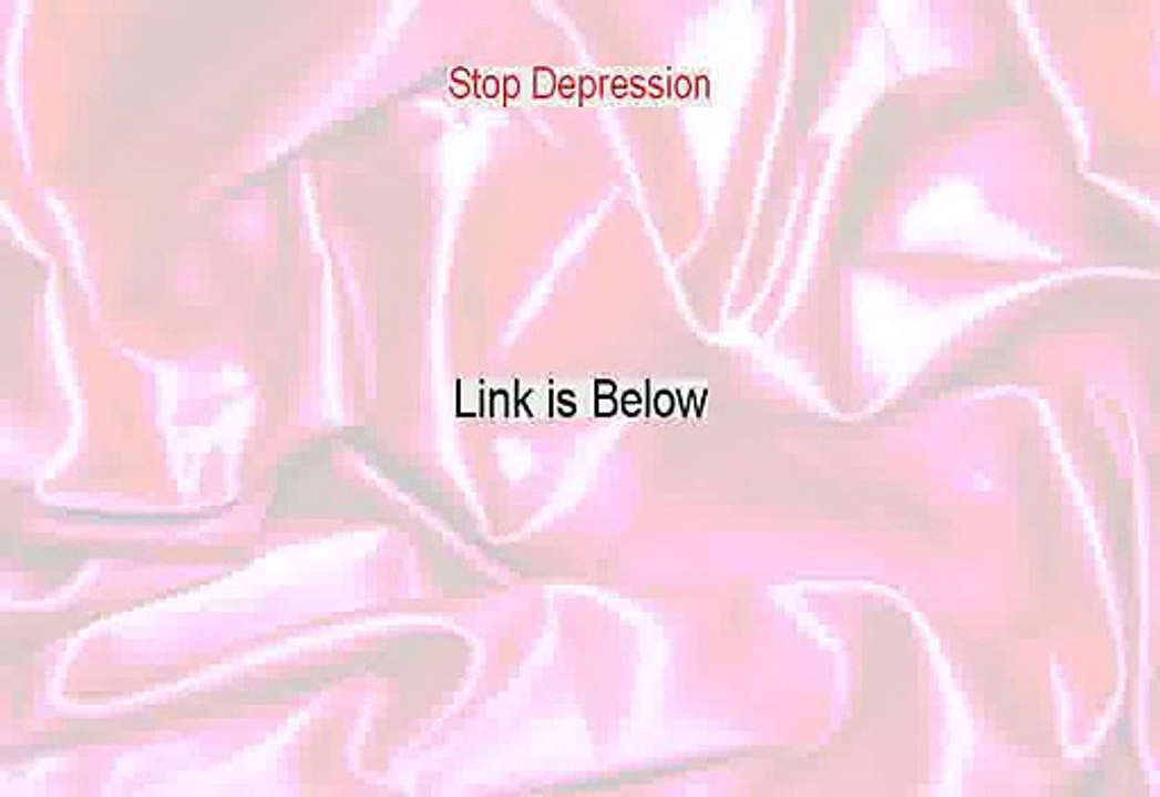 Stop Depression Review - Free
