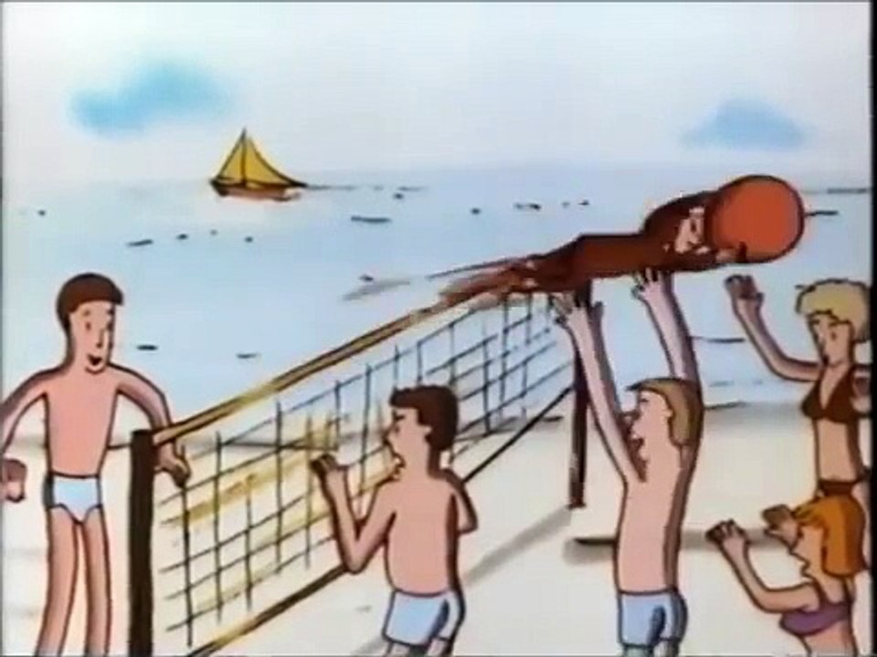 Curious George at the Beach
