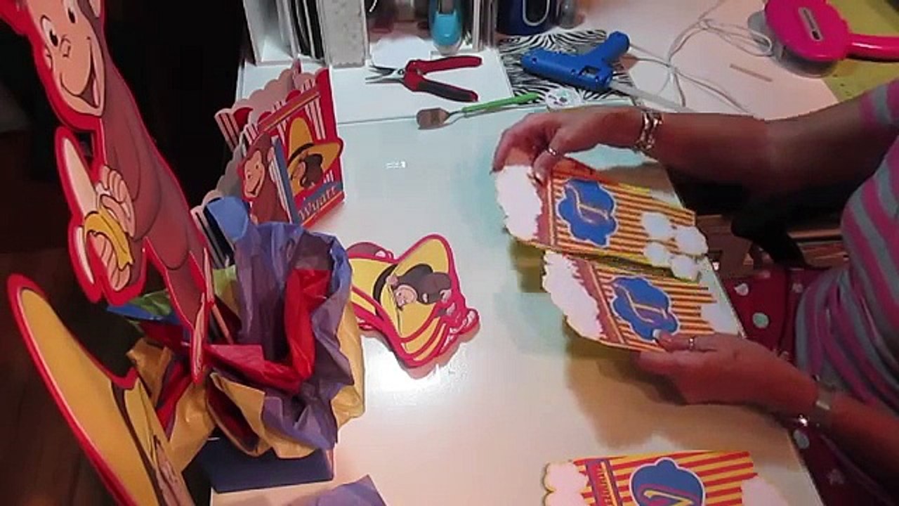 Curious George Birthday Party Favors