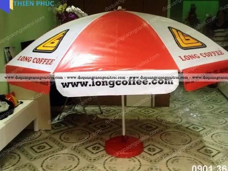 Dù che nắng quảng cáo