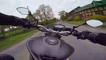 Yamaha Mt09 motorcycle crash ( brutal)