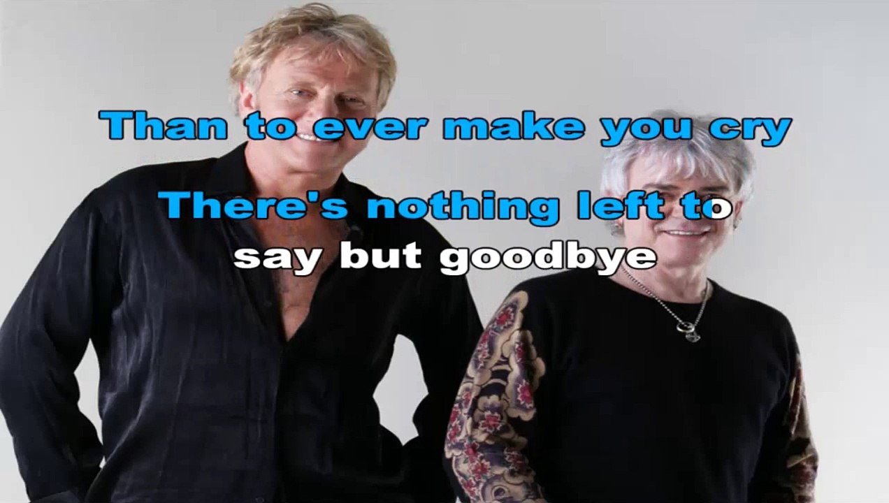 GoodBye - Air Supply - Karaoke - Lyrics
