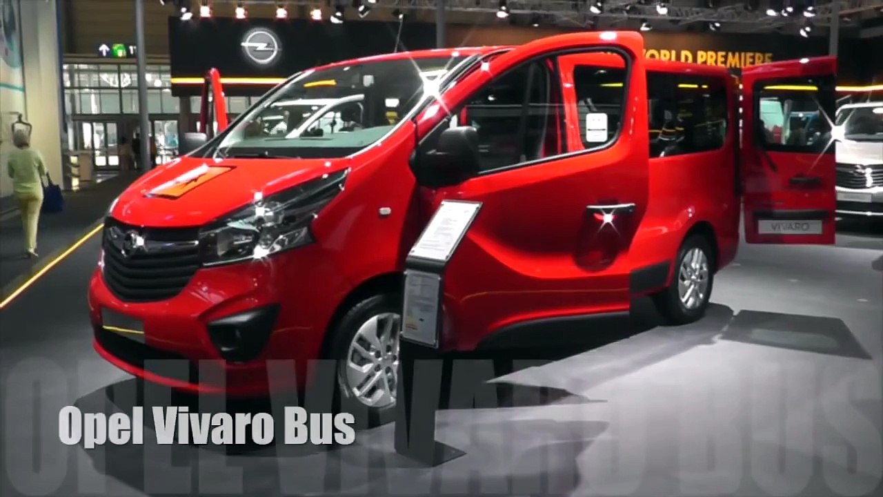 Opel Vivaro Bus 15 In Detail Review Walkaround Interior Exterior Dailymotion Video