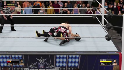 WWE 2K16 Tonerock vs Sami Zayn