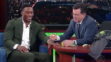 Brandon Marshall Gets Nails Painted On 'The Late Show with Stephen Colbert'