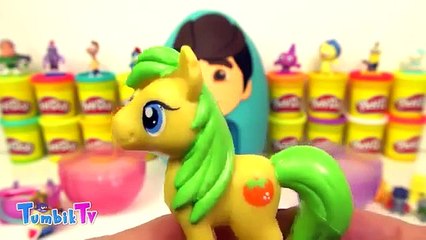 Rafadan Tayfa 3 DEV Sürpriz Yumurta Oyun Hamur MLP Cicibicile TumbikTV 2016