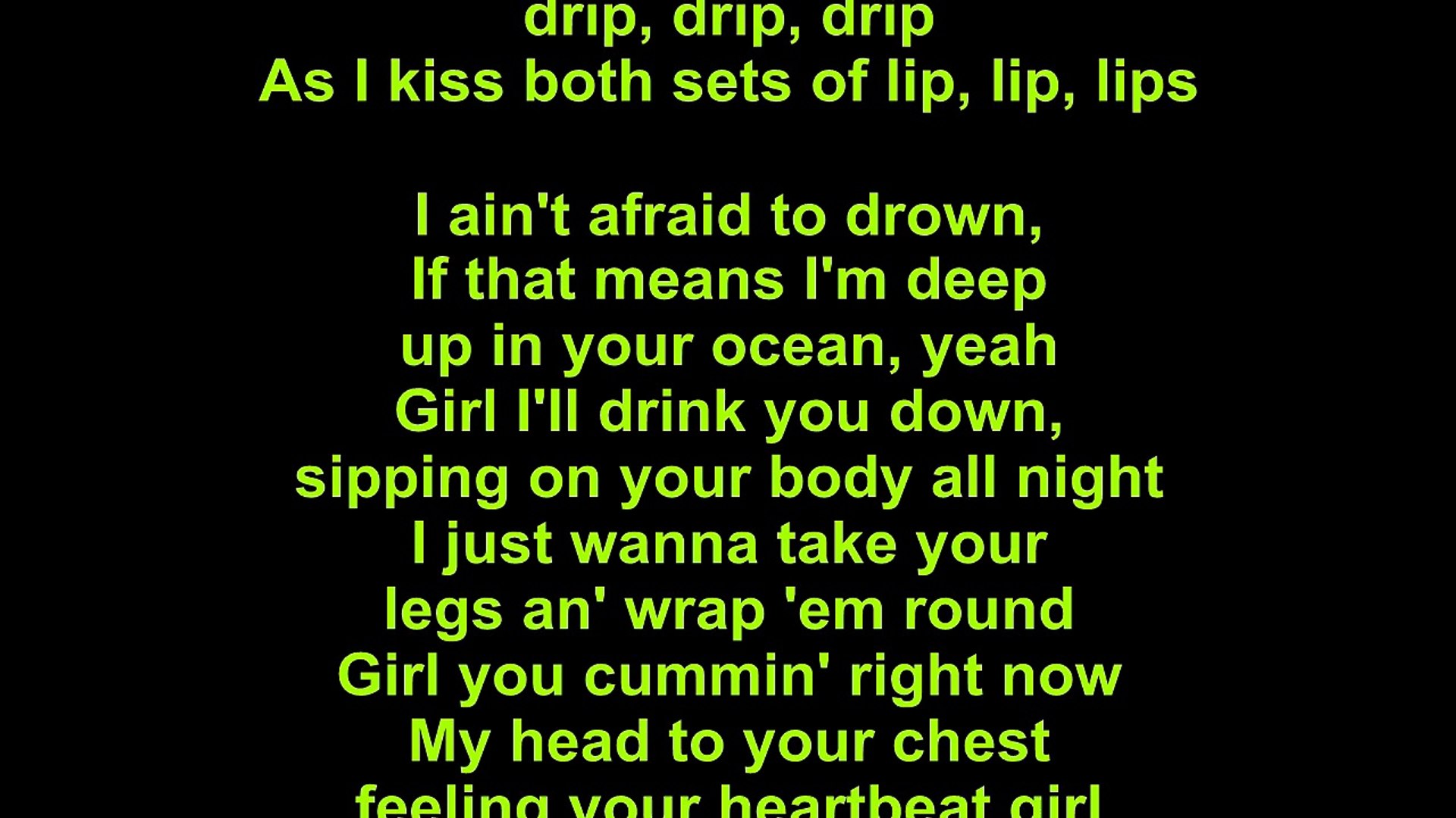 Chris Brown – Wet The Bed Lyrics - video Dailymotion