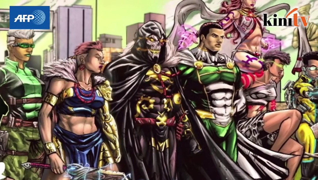 'Superhero' Afrika juga hebat seperti Batman, Spiderman
