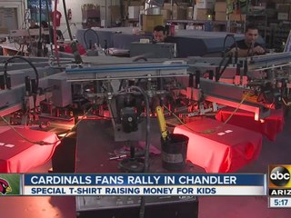 Special Cardinals t-shirt raising money for kids in need