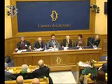 Roma - Conferenza stampa di Fucsia Fitzgerald Nissoli ed Ernesto Preziosi (21.01.16)