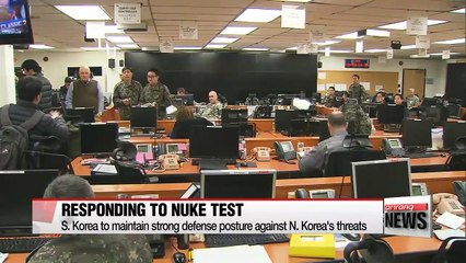 Security blueprint for 2016 focuses on countering N. Korea's nuke test