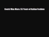 [PDF Download] Coats! Max Mara: 55 Years of Italian Fashion [Read] Online